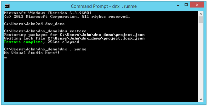 dnx-run-example-using-command